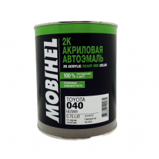 MOBIHEL  Акриловая Автоэмаль 2К Toyota 040, 0,75л